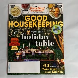 Good Housekeeping Magazine November 2021 Your Best Holiday Table Feasting Season
